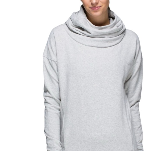 Lululemon Stress Less  grey Hoodie - Picture 1 of 9